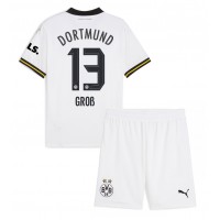 Camiseta Borussia Dortmund Pascal Gross #13 Tercera Equipación para niños 2024-25 manga corta (+ pantalones cortos)